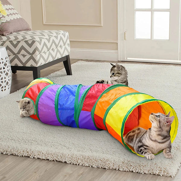 Foldable Crinkle Cat Tunnel