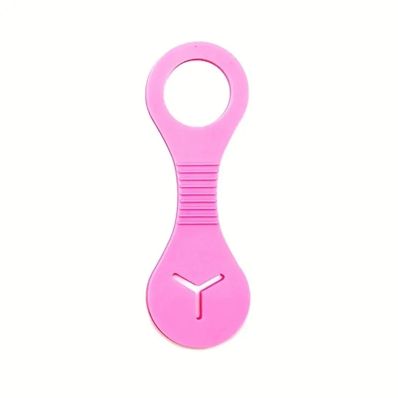 Silicone Poop Bag Holder Clip - Pink