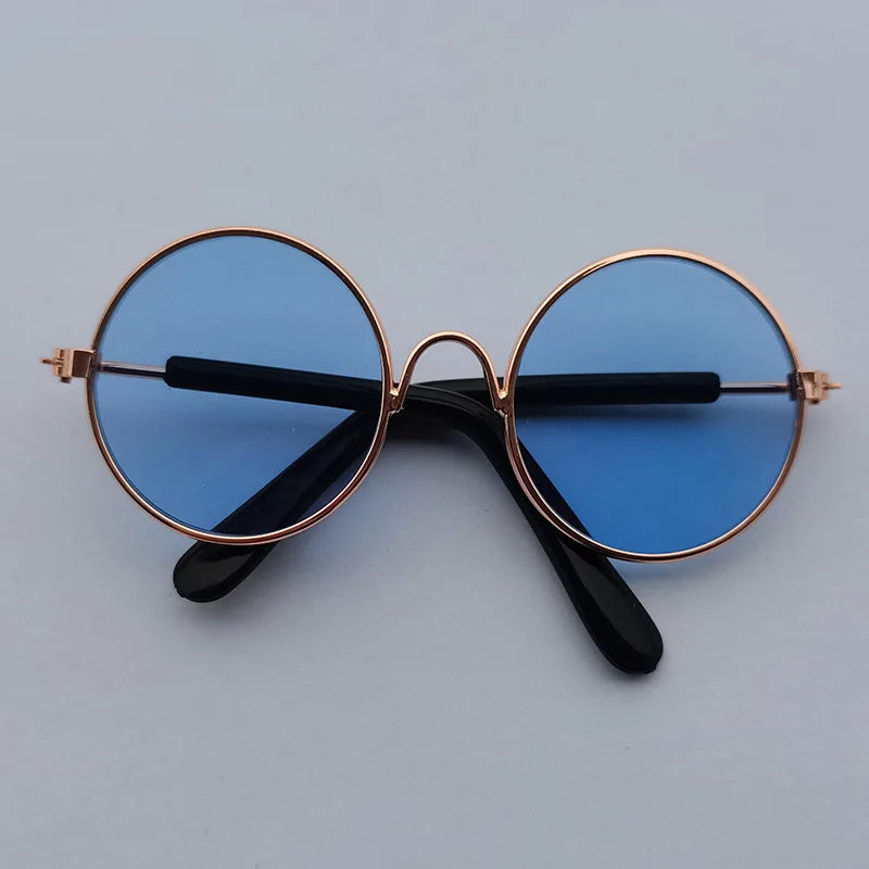 Round Pet Sunglasses - Blue