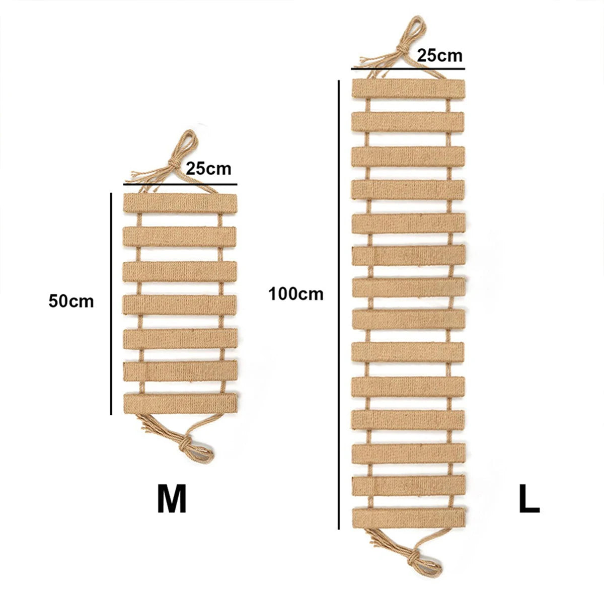 Wooden Cat Ladder Bridge