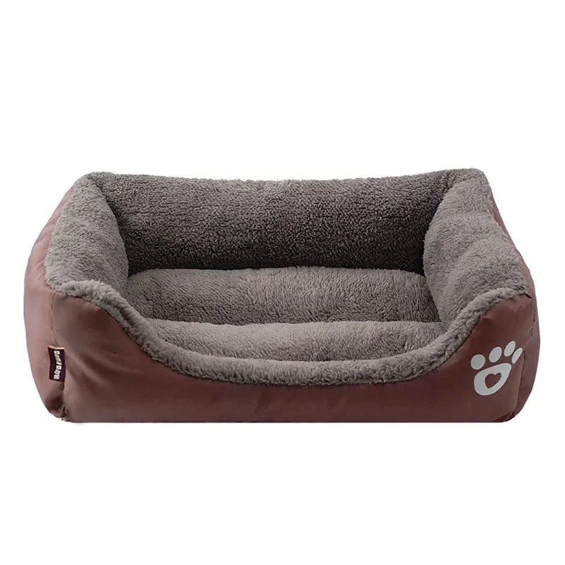 Square Dog Bed with Raised Sides