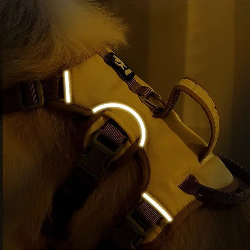Reflective Vest Harness for Medium and Large Dogs