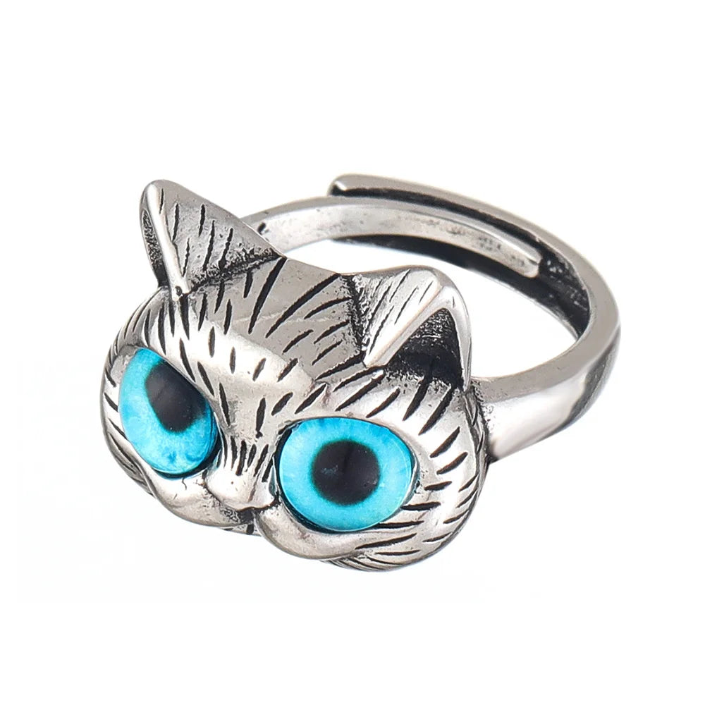 Cat Eye Adjustable Ring