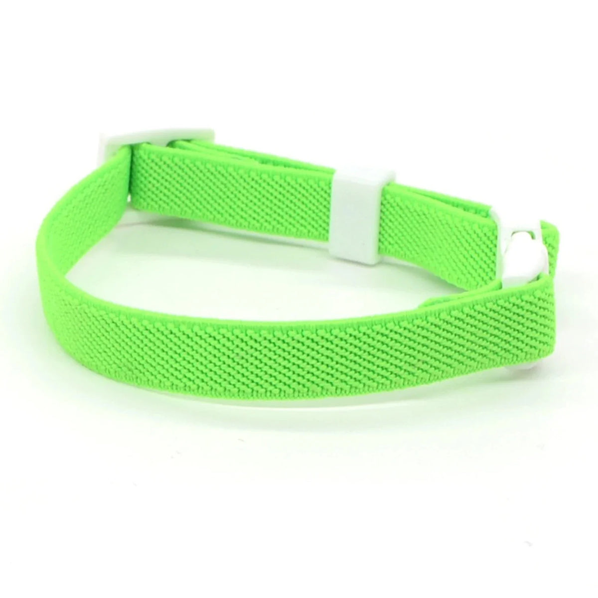 Stretchy Elastic Safety Collar for Cats - Fluorescent / S (16 to 25 cm)