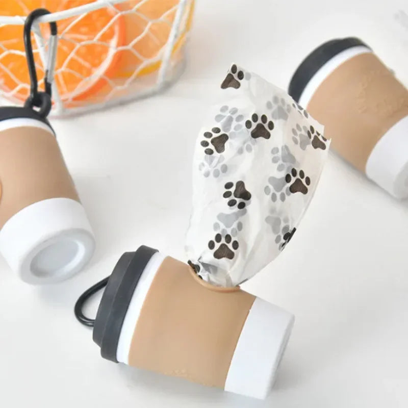 Coffee Cup Poop Bag Dispenser