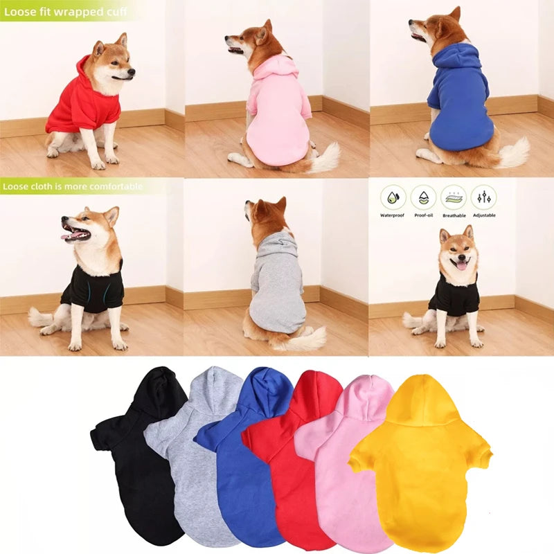 Sports Hoodie for Dogs, Small to Large