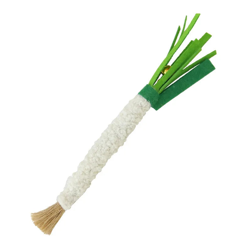 Leek-Shaped Cat Chew Teaser