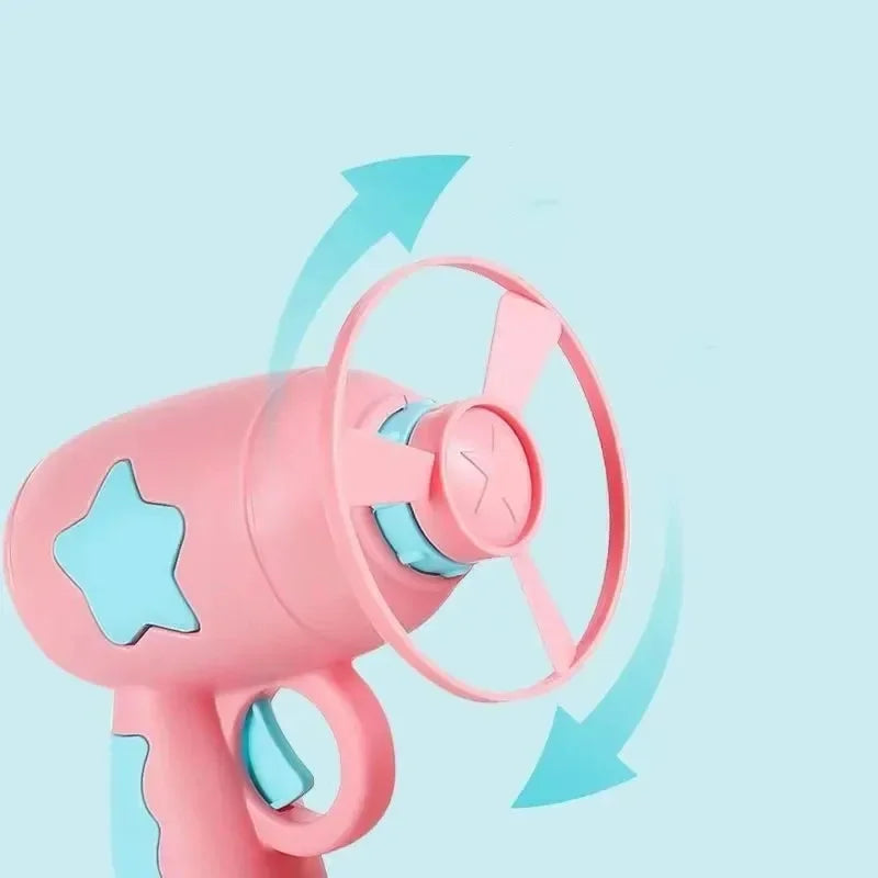 Flying Propeller Launcher Cat Toy