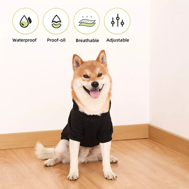 Sports Hoodie for Dogs, Small to Large