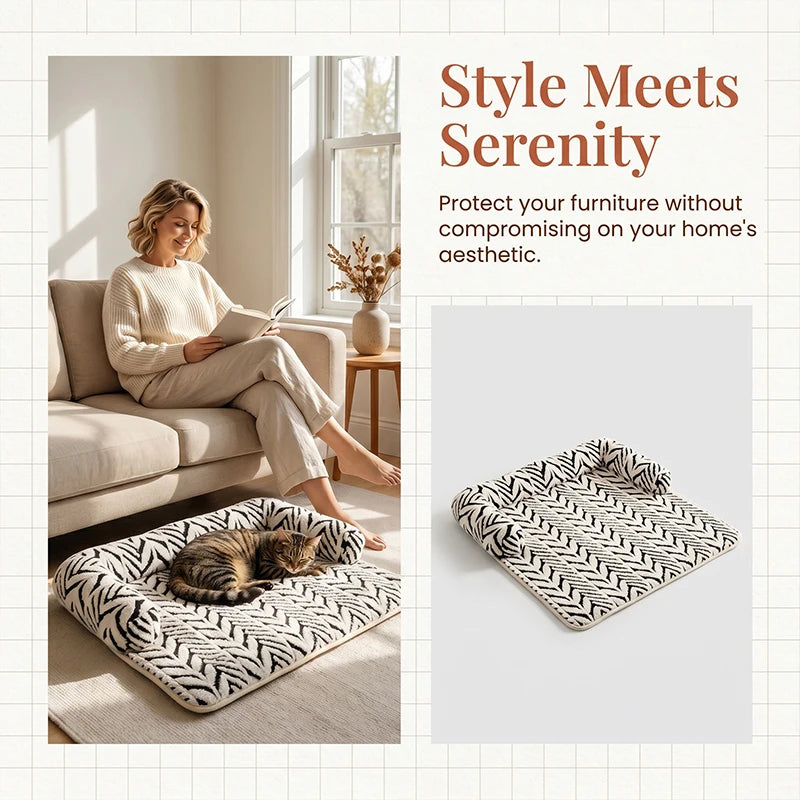 Sofa Bed Mat with Bolsters