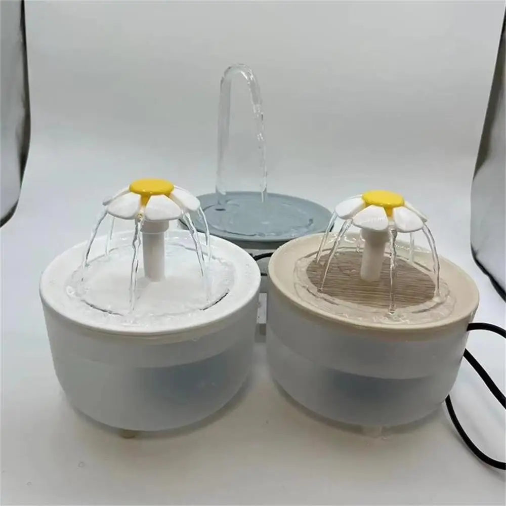Flower Cat Water Fountain, 1.2 L