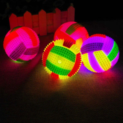 Light-Up Squeaky Ball for Dogs