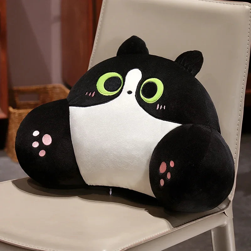 Cat Shaped Back Cushion