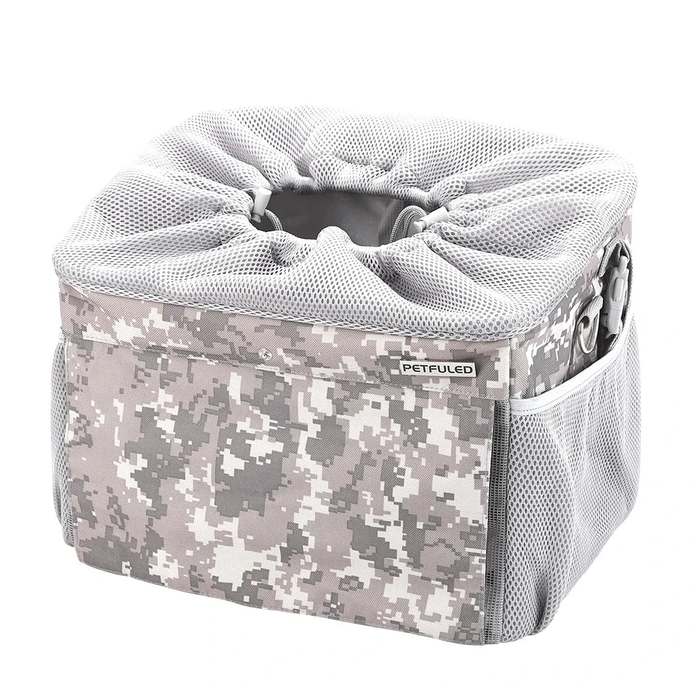 Expandable Pet Bike Basket and Backpack - Camouflage