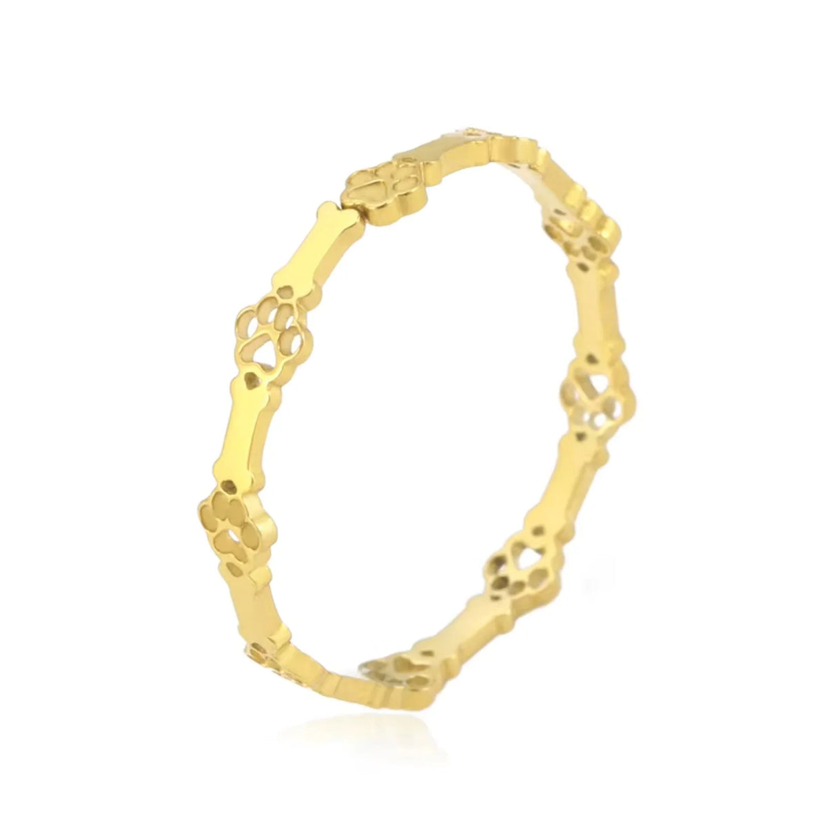 Paw Print Adjustable Ring