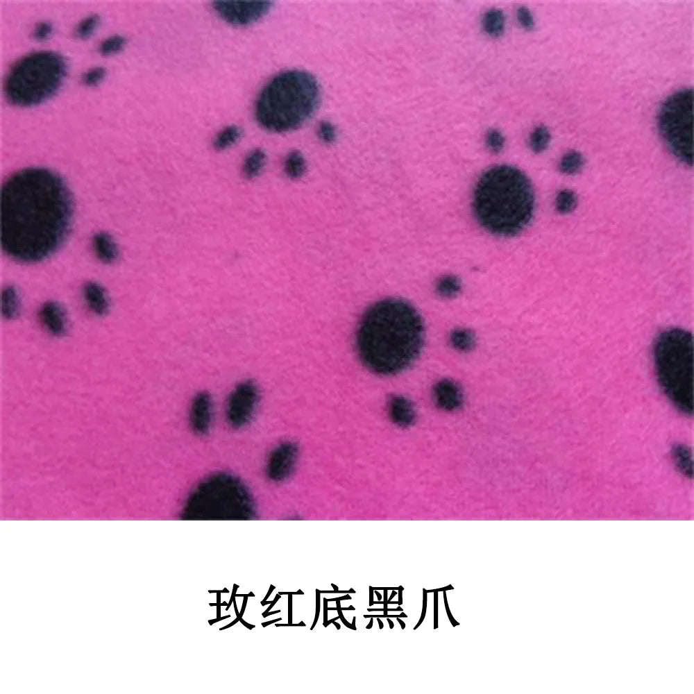 Soft Fleece Pet Blanket - Paw 12 / 60 x 70 cm