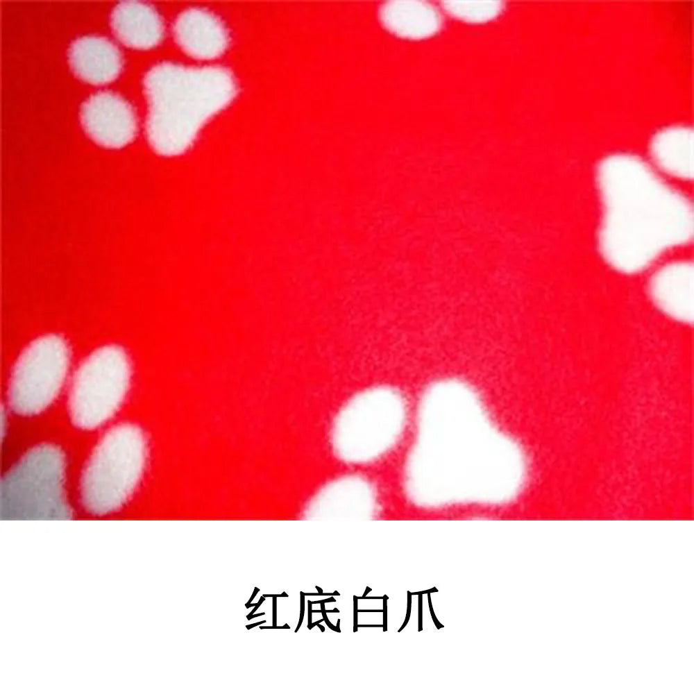 Soft Fleece Pet Blanket - Paw 4 / 60 x 70 cm
