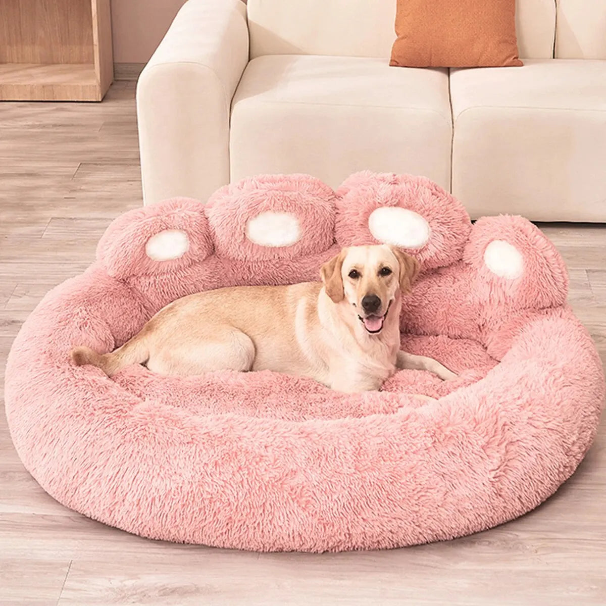 Bear Paw Plush Bed