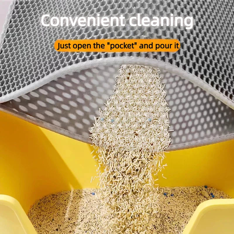 Large Double-Layer Cat Litter Mat