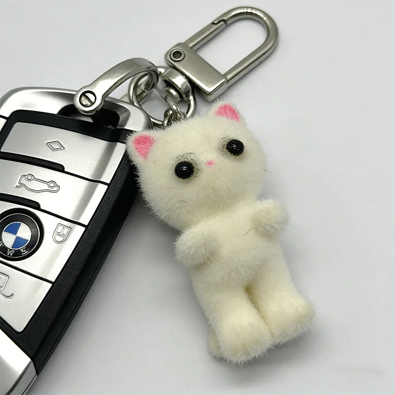 Fluffy Kitten Bag Charm