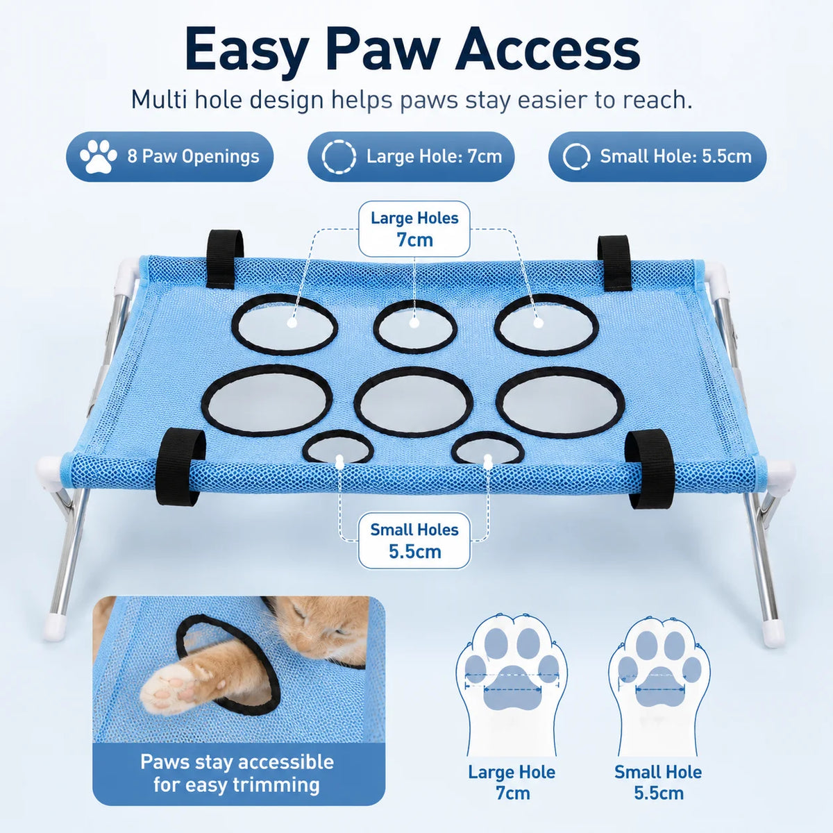 Pet Grooming Hammock for Nail Trims