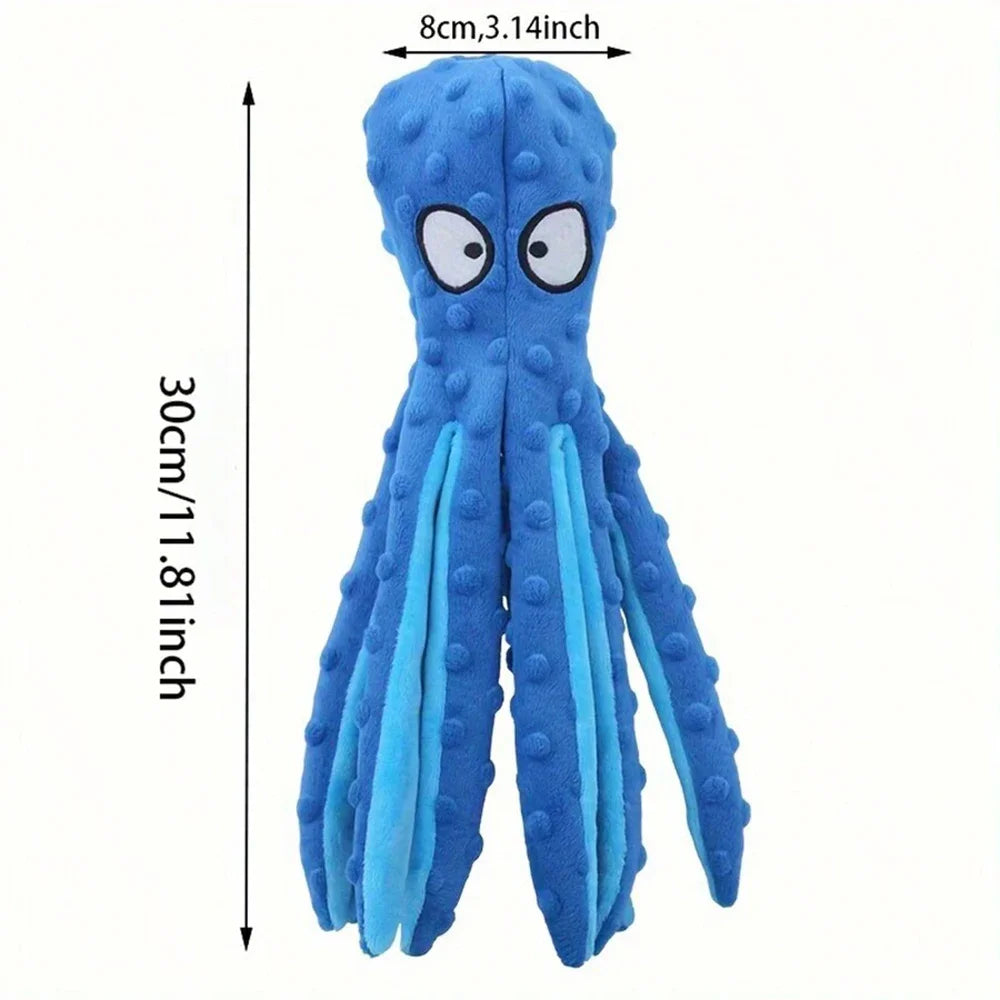 No-Stuffing Octopus Dog Toy