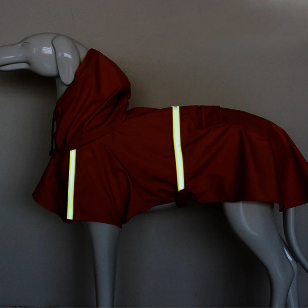 Hooded Cape Raincoat for Dogs