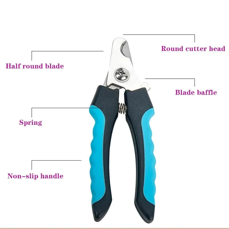 Large Dog Nail Clippers with File