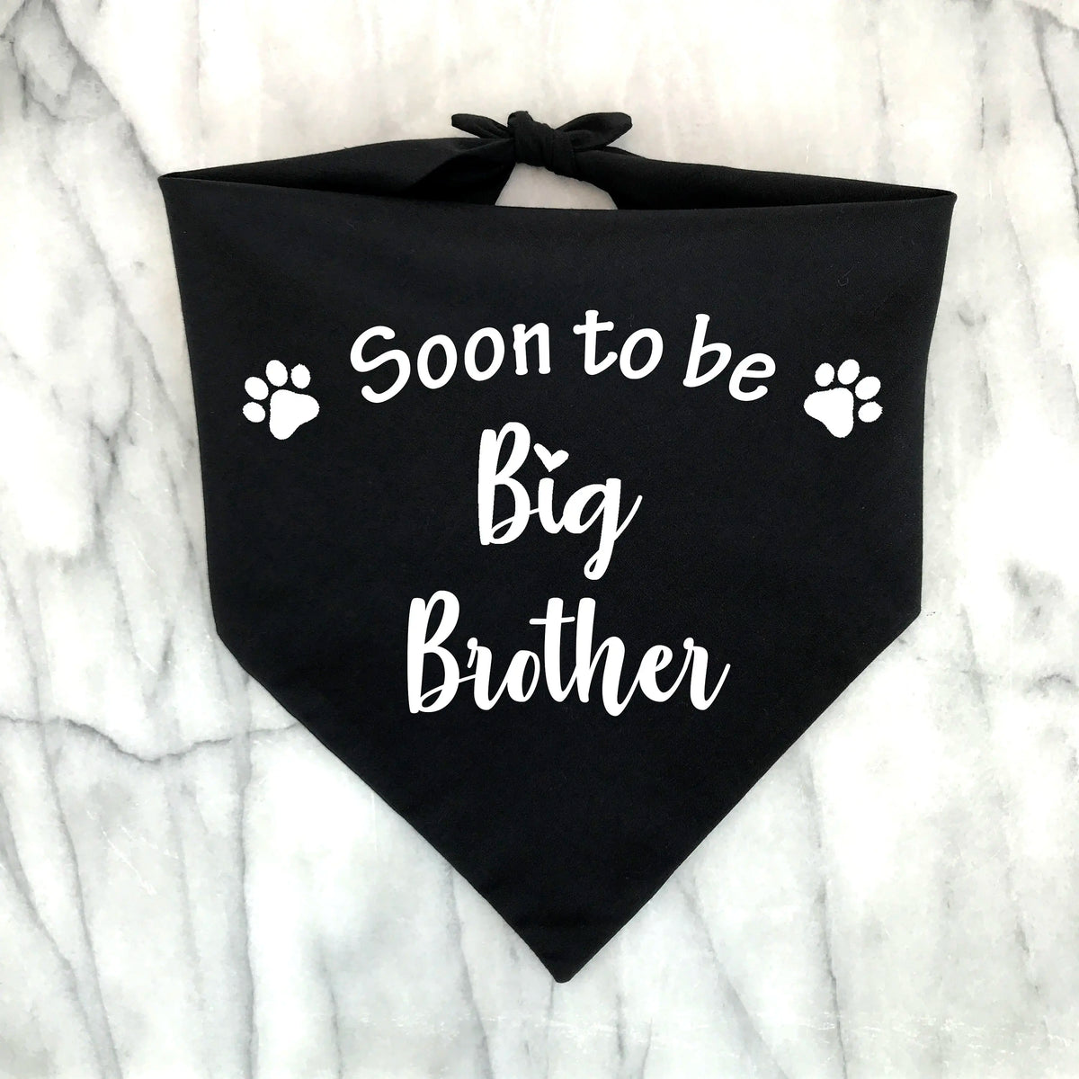 Big Sister or Big Brother Dog Bandana