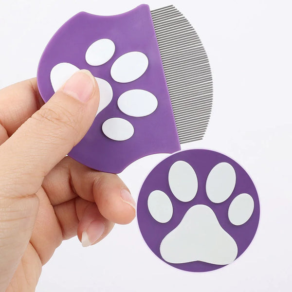 Mini Paw Face and Flea Comb