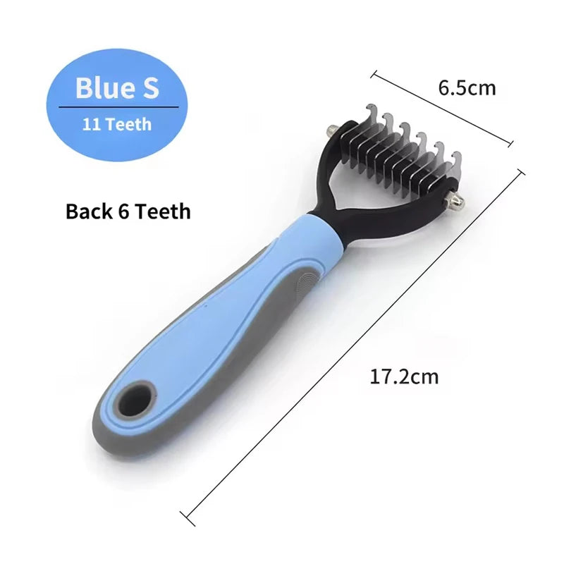 Double-Sided Dematting Comb for Dogs and Cats - S