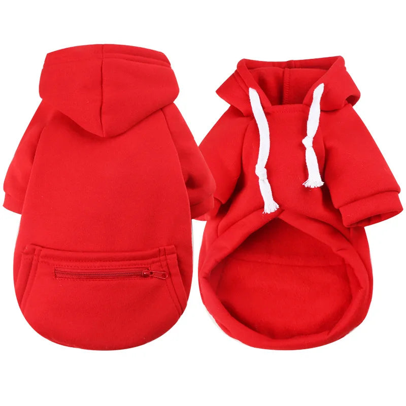 Fleece Hoodie for Large Dogs