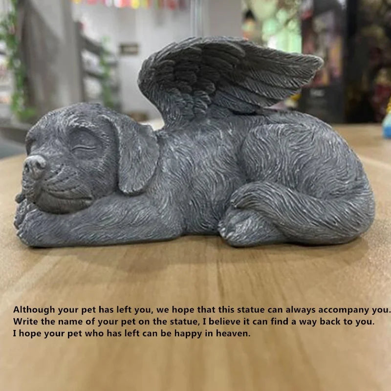 Angel Pet Garden Memorial Statue