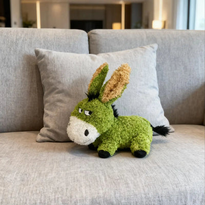 Squeaky Plush Donkey Dog Toy