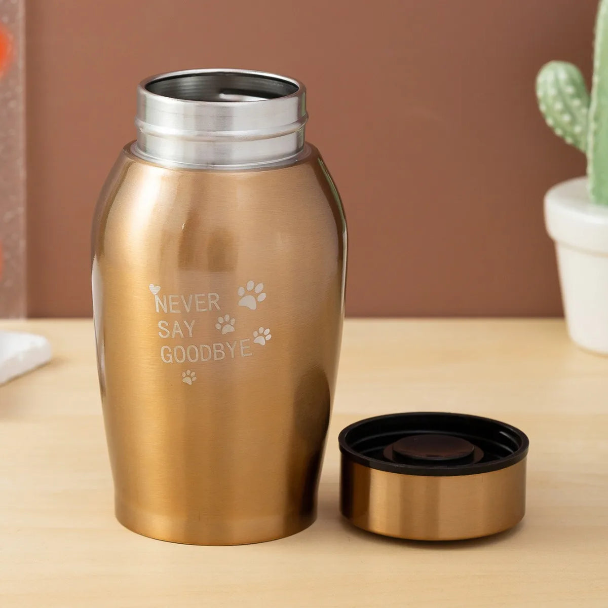 Small Stainless Steel Keepsake Urn