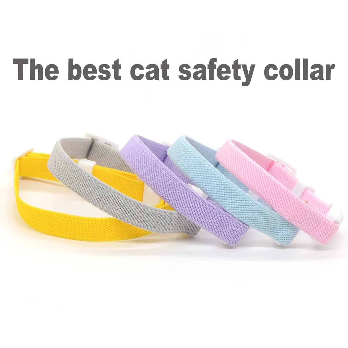Stretchy Elastic Safety Collar for Cats
