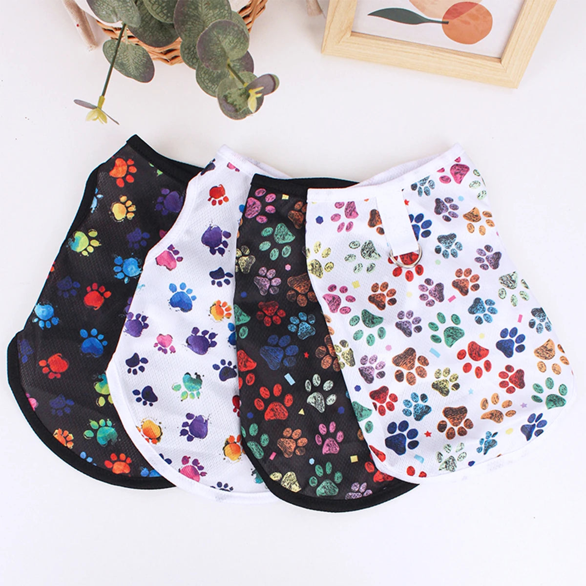 Paw Print Summer Vest