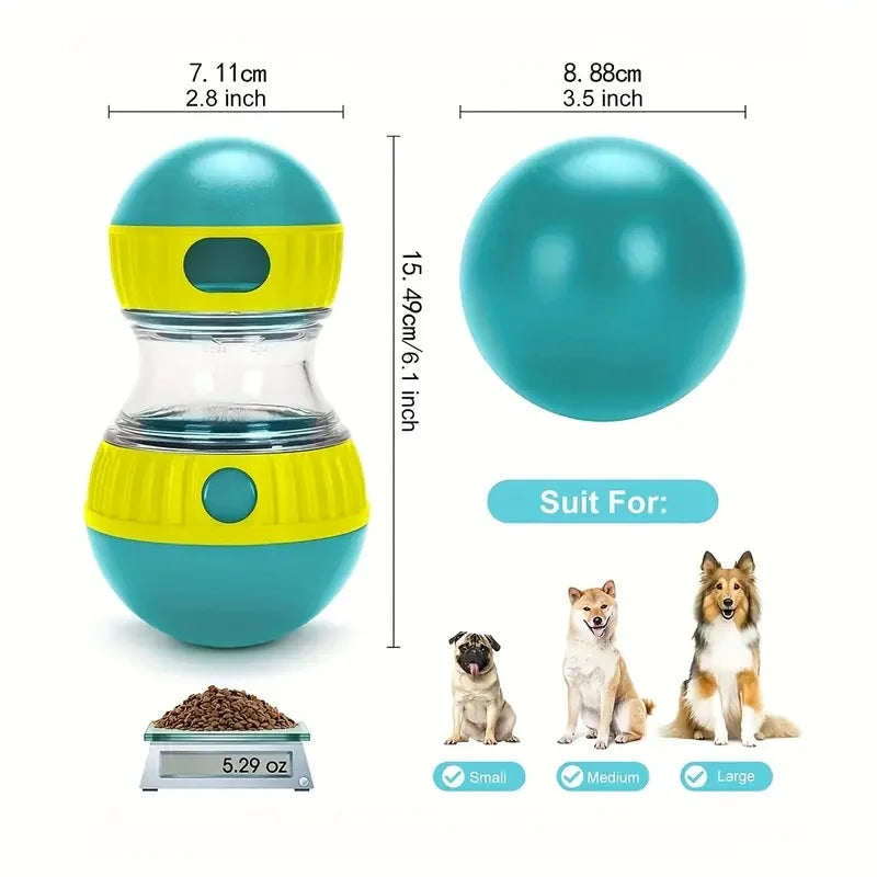 Treat-Dispensing Tumbler Dog Toy