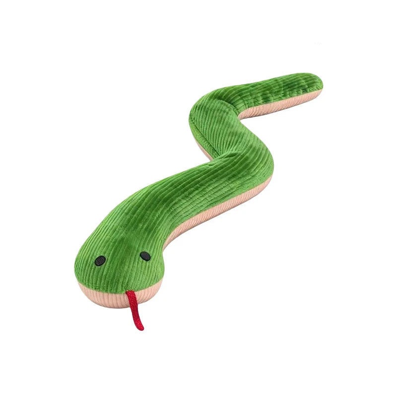 Crinkle Snake Kick Toy for Cats and Dogs