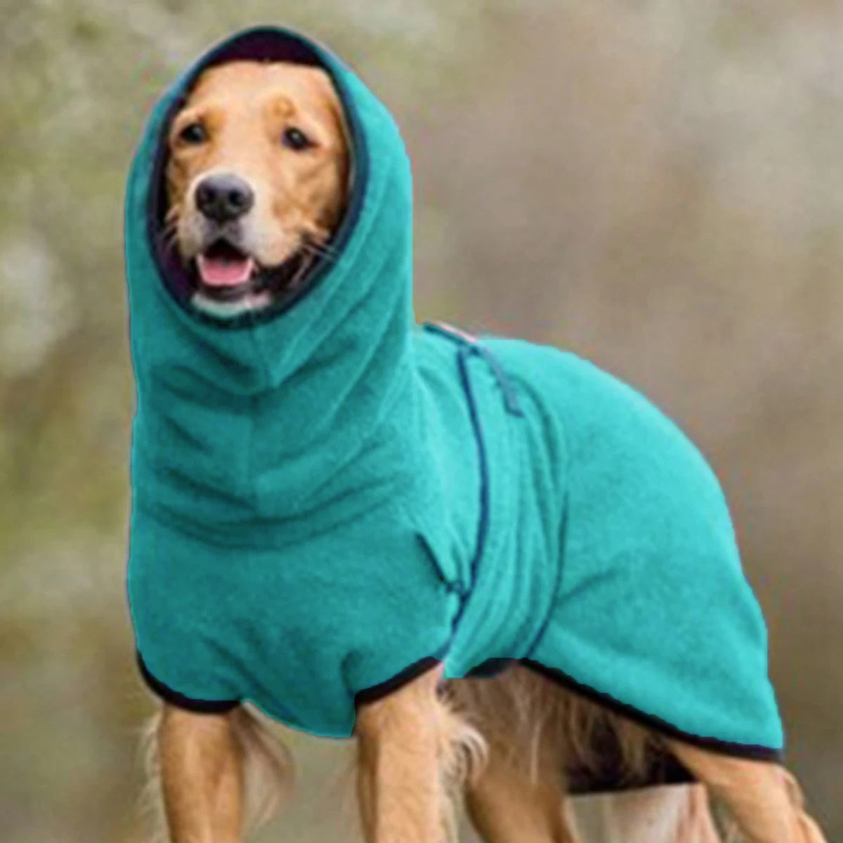 Fleece Snood Jumper for Greyhounds and Whippets - Blue / S