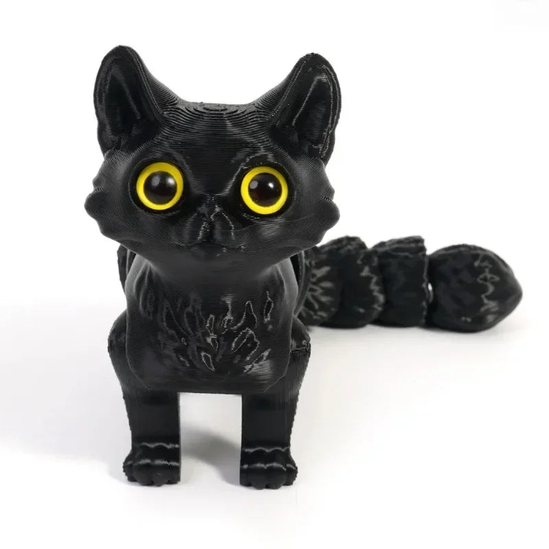 Wiggly Tail Cat Ornament