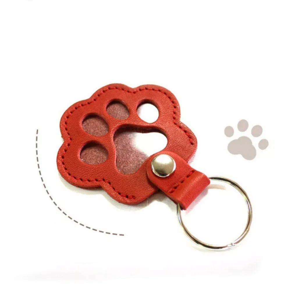 Cat Claw Fur Keepsake Pouch Keyring