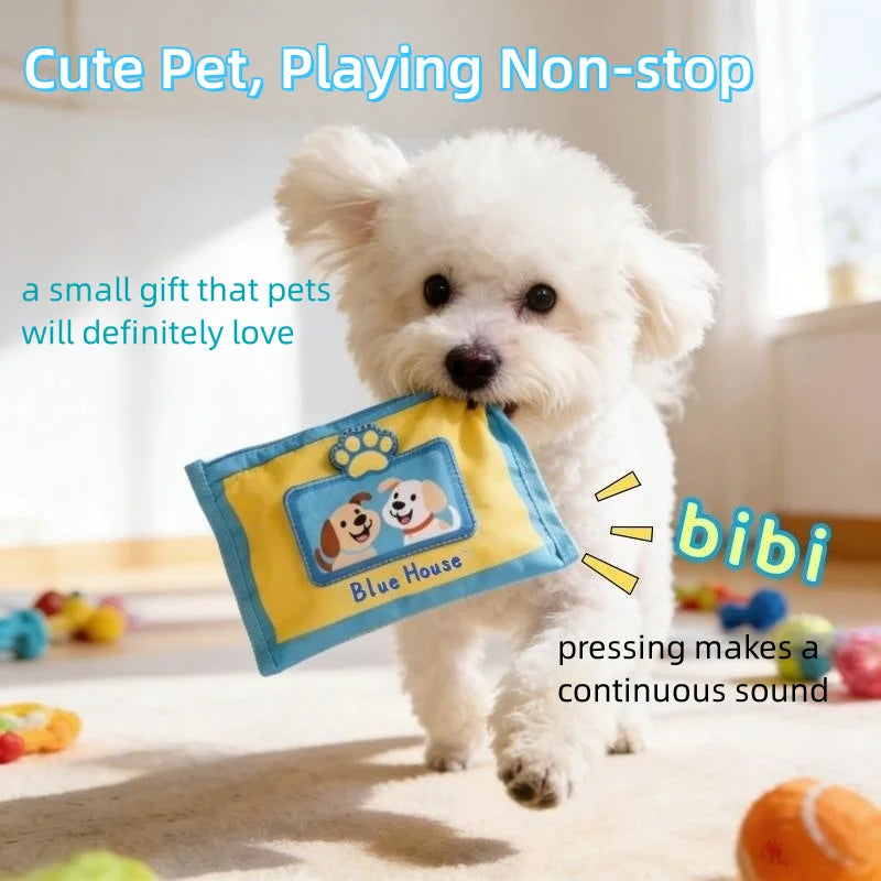 Snuffle Tissue Box Dog Toy