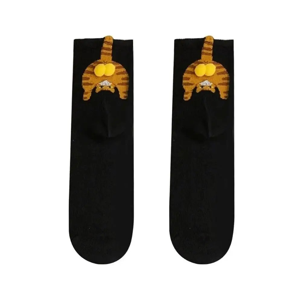 Peeking Cat Socks