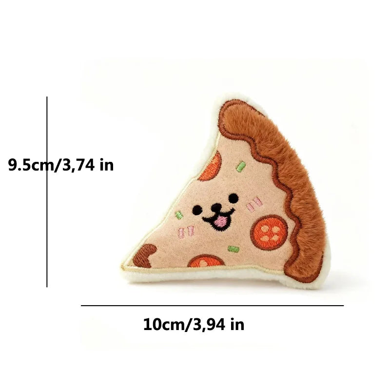Squeaky Plush Cake and Coffee Cup Dog Toy