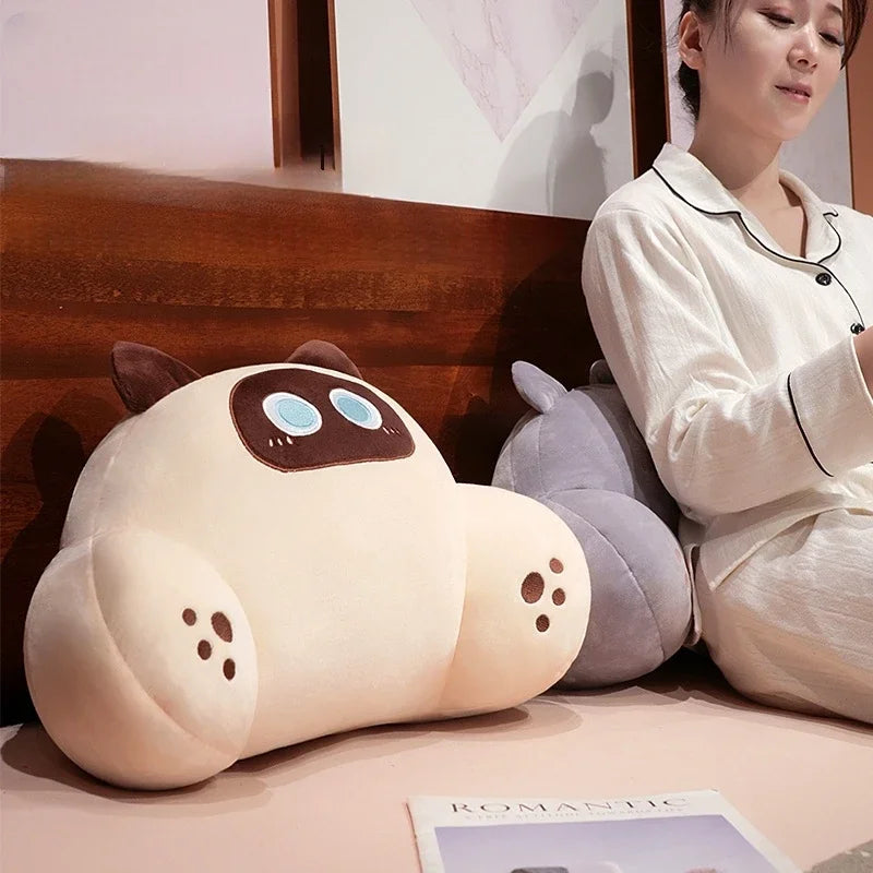 Cat Shaped Back Cushion