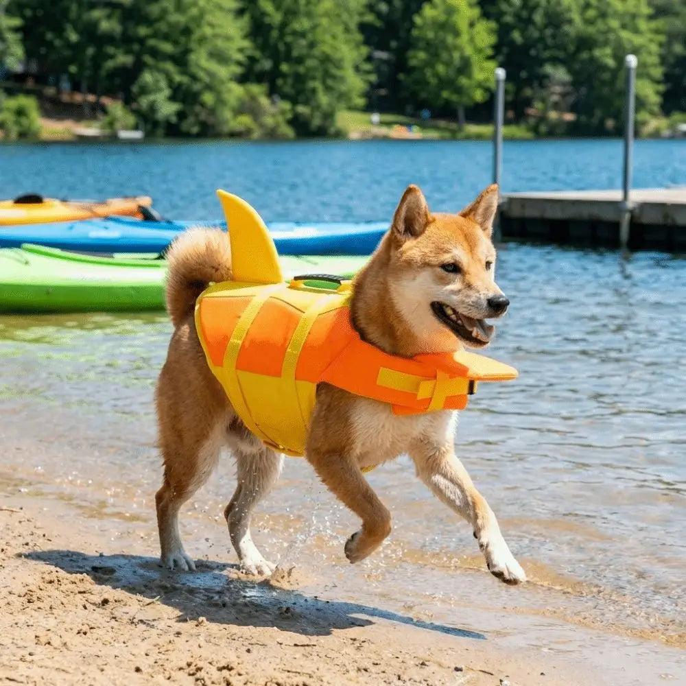 Shark Fin Dog Life Jacket