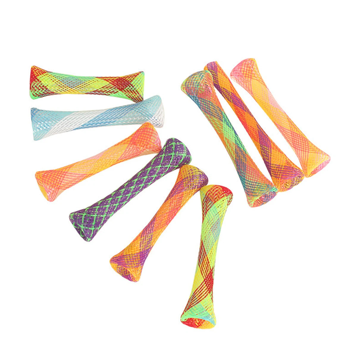 Folding Spring Cat Toys, Pack of 10