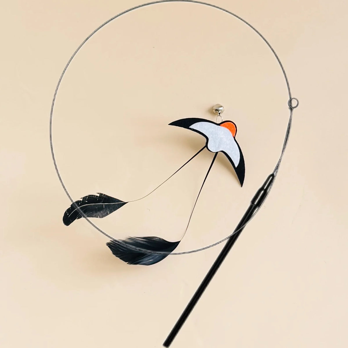 Flying Bird Cat Teaser Wand