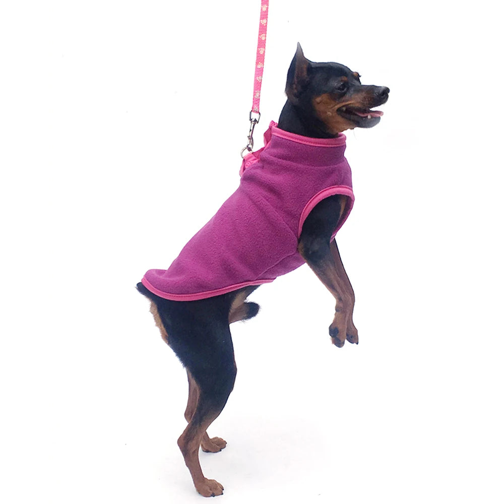 Soft Fleece Vest for Small Dogs and Cats